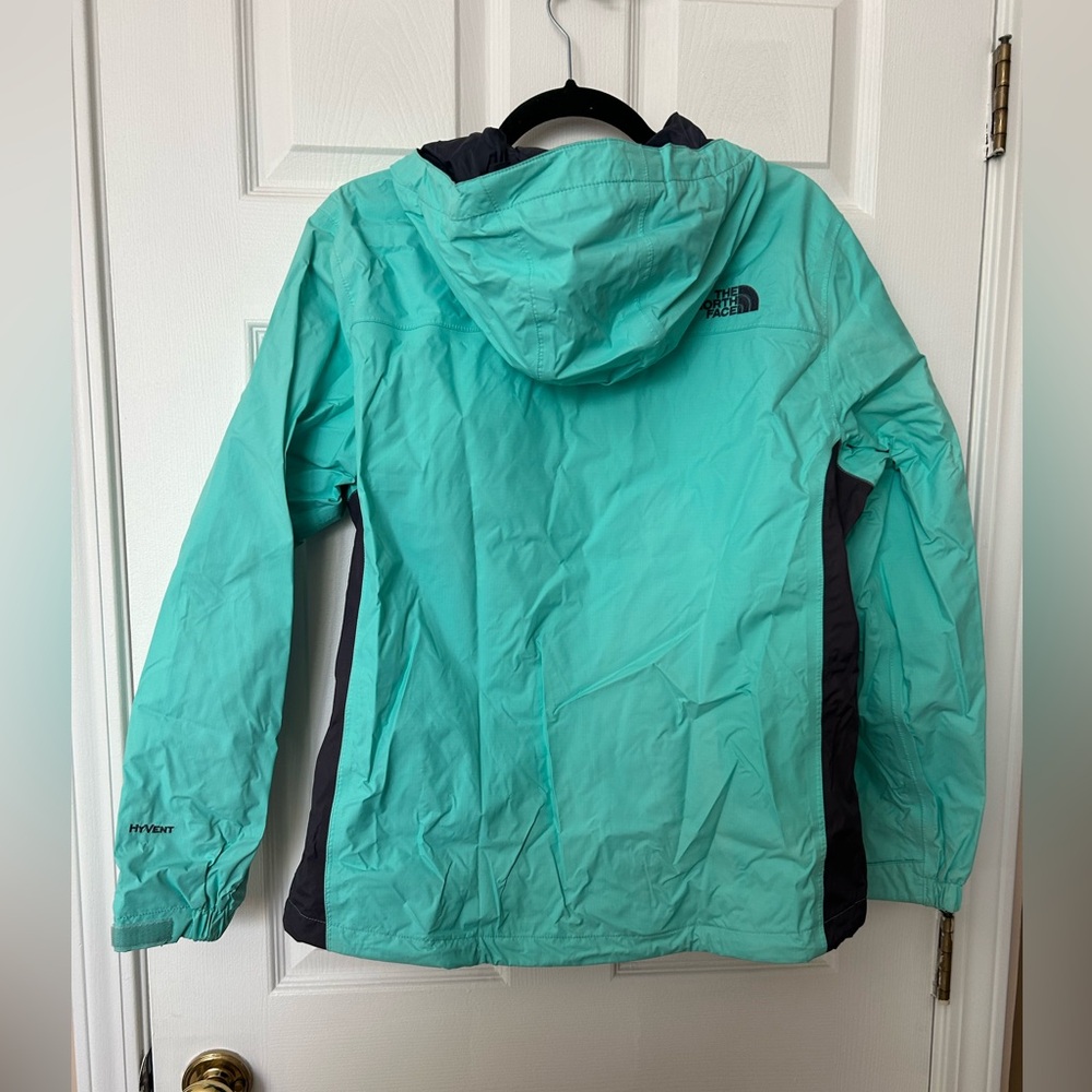 Northface Rain Jacket - Aqua/Teal - Picture 4 of 4